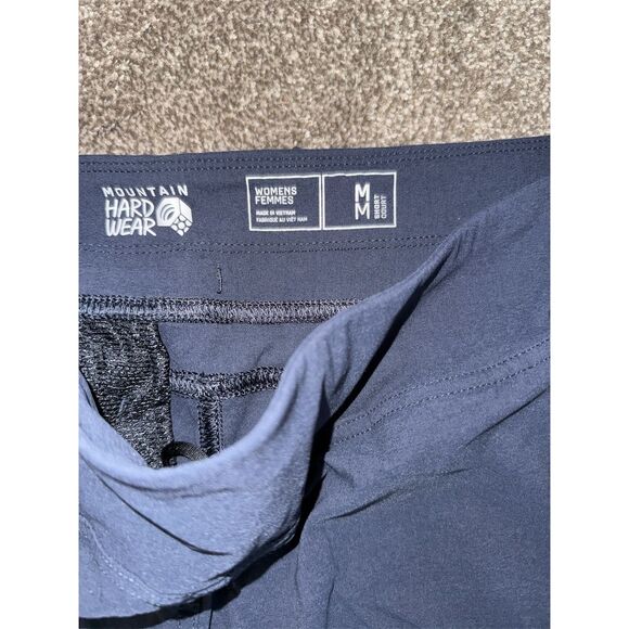 Mountain Hardwear Women's Cargo Pants M Blue Straight Leg Casual - Picture 2 of 4